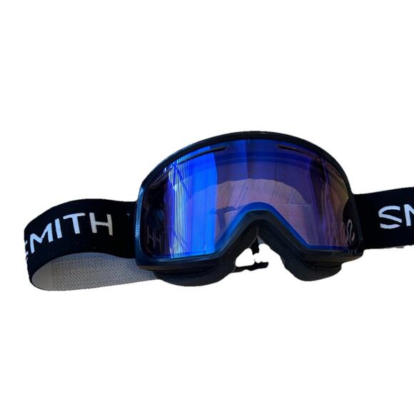 Smith Squad Goggles Reflective Blue Crome Mirror Glasses Snow Biking Ski MTG - Picture 1 of 10